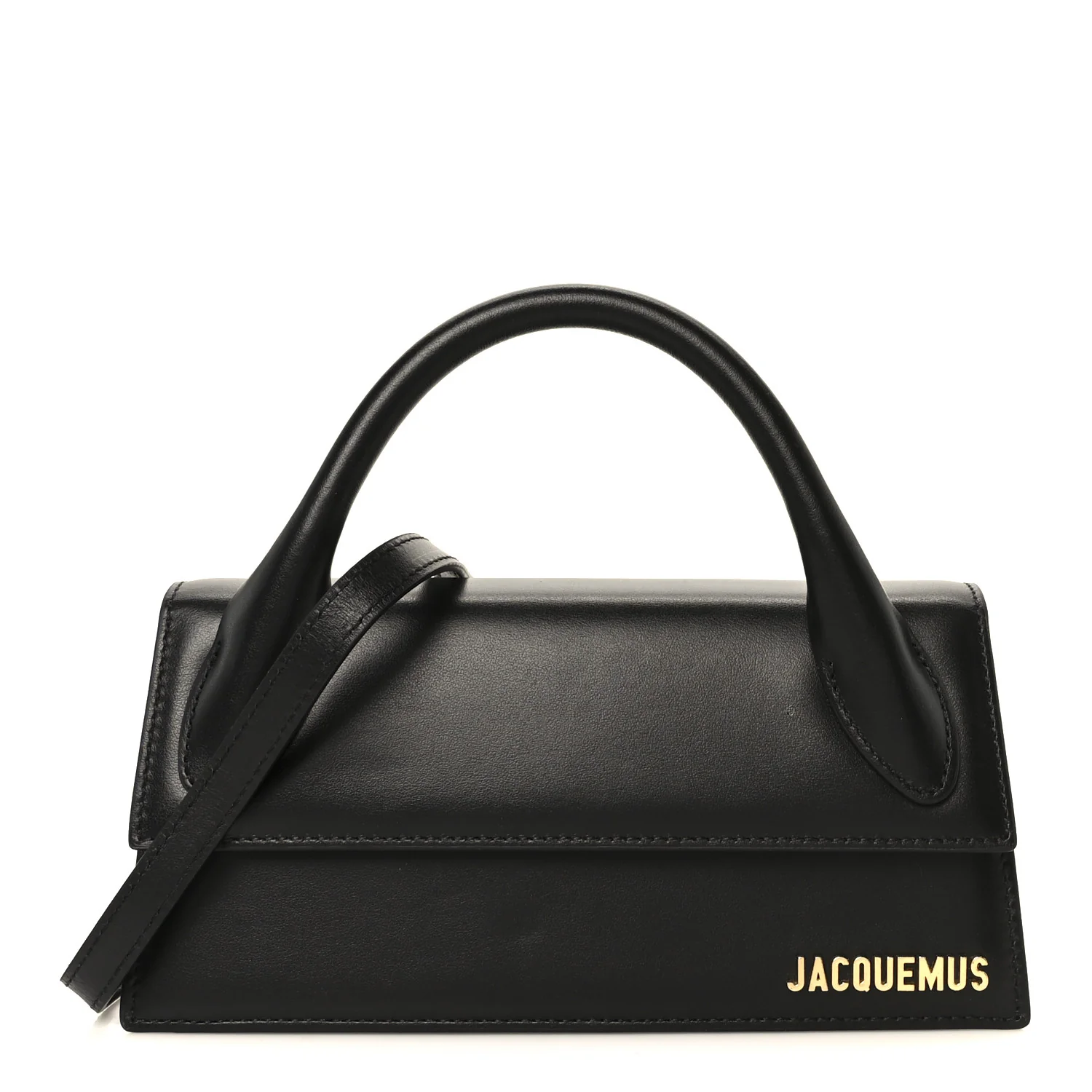 Smooth Calfskin Le Chiquito Long Black