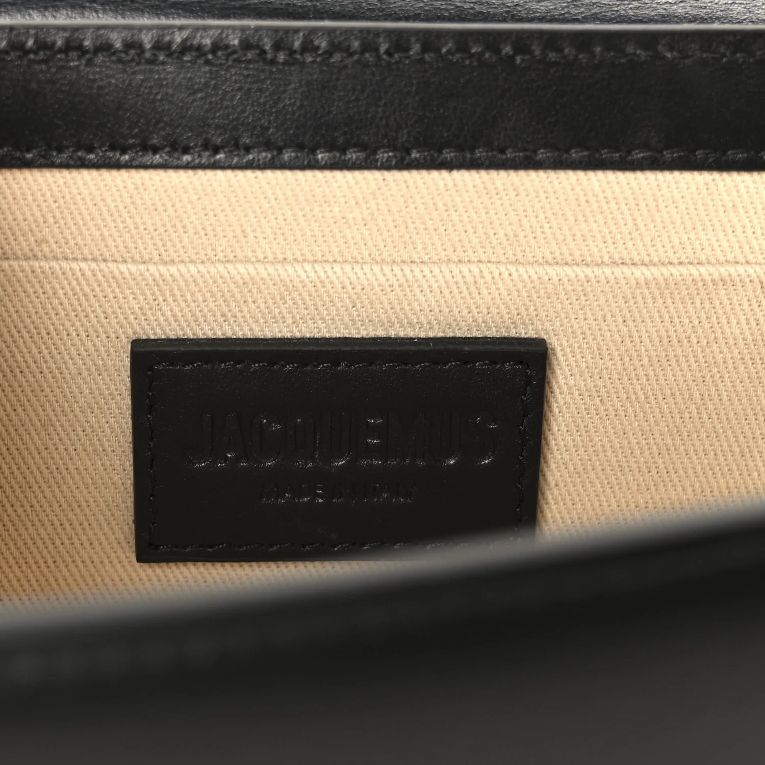 Smooth Calfskin Le Chiquito Long Black - Image 6