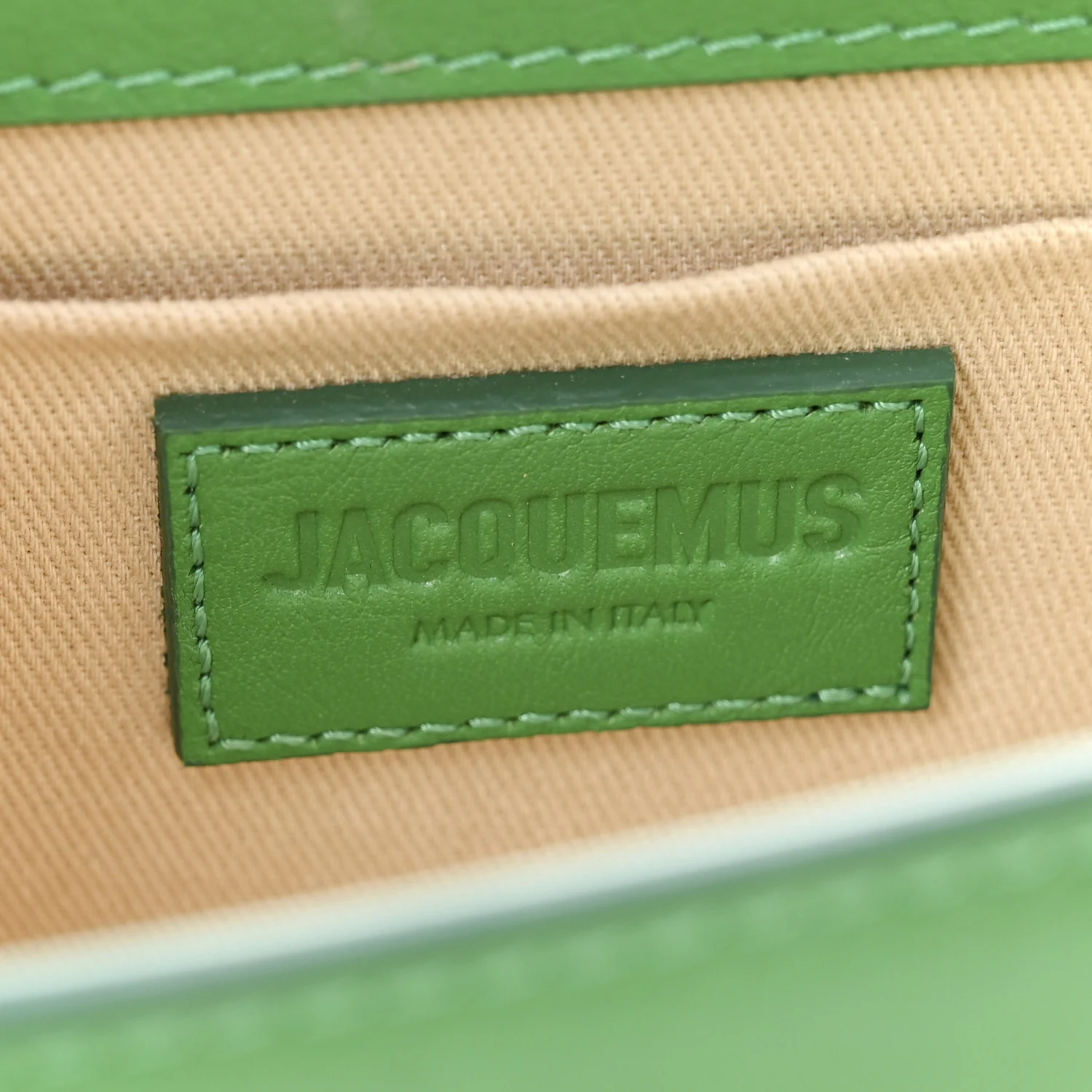 Smooth Calfskin Le Chiquito Long Green - Image 6