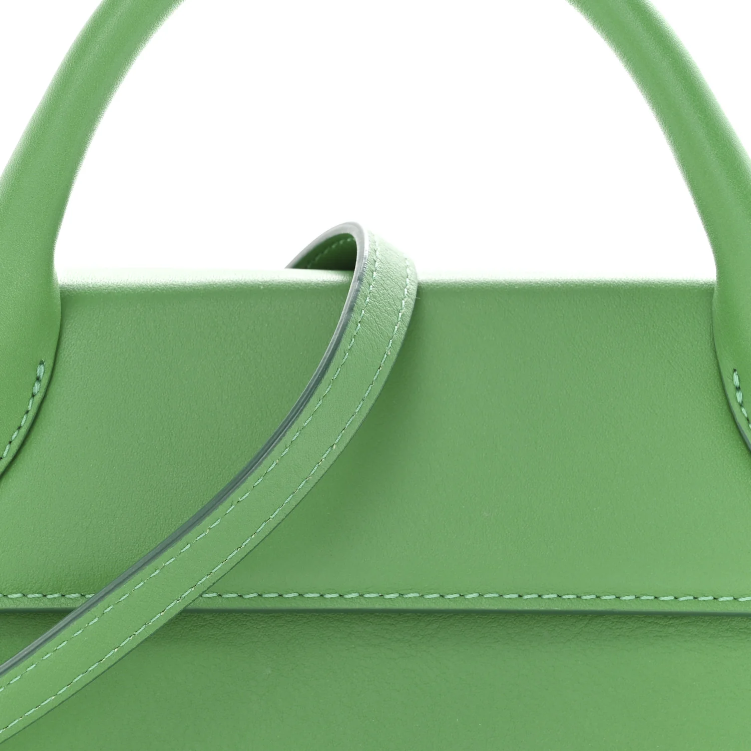 Smooth Calfskin Le Chiquito Long Green - Image 7