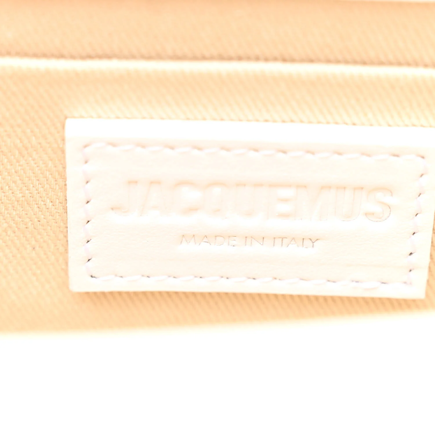 Smooth Calfskin Le Chiquito Long White - Image 6