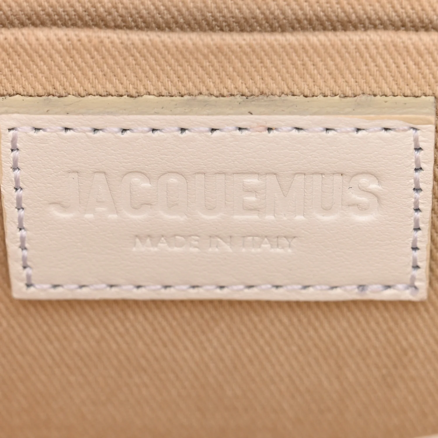 Smooth Calfskin Le Chiquito Long White - Image 6