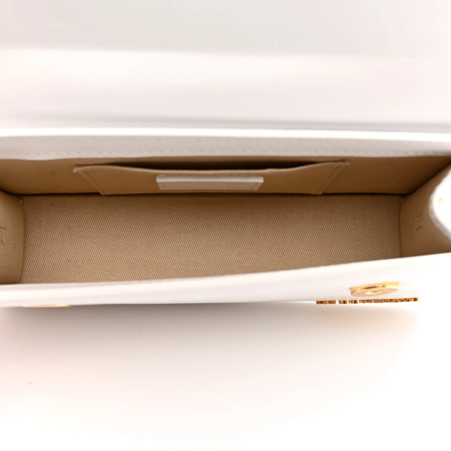 Smooth Calfskin Le Chiquito Long White - Image 5