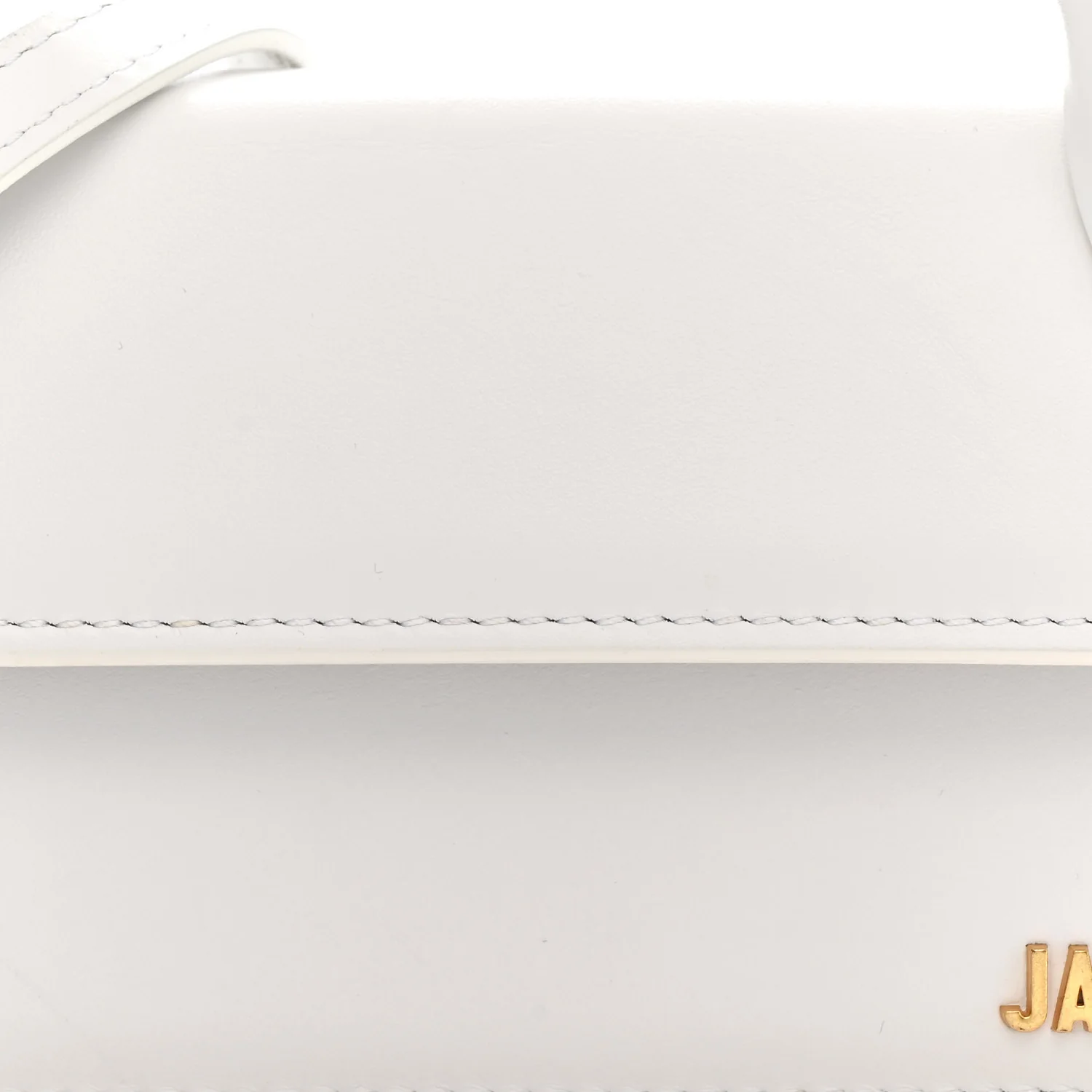 Smooth Calfskin Le Chiquito Long White - Image 7
