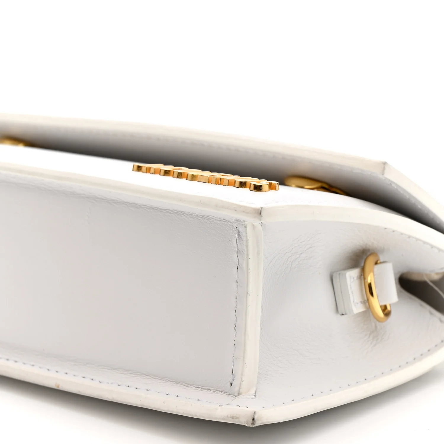 Smooth Calfskin Le Chiquito Long White - Image 9