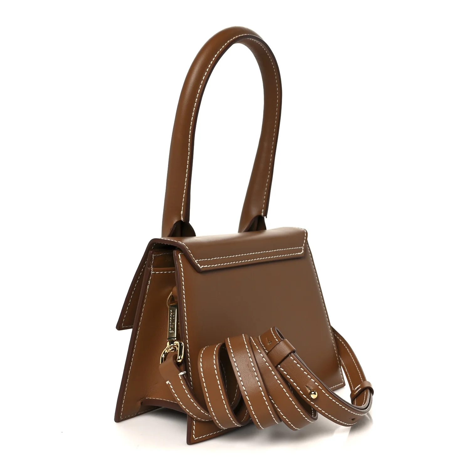 Smooth Calfskin Le Chiquito Moyen Light Brown - Image 3