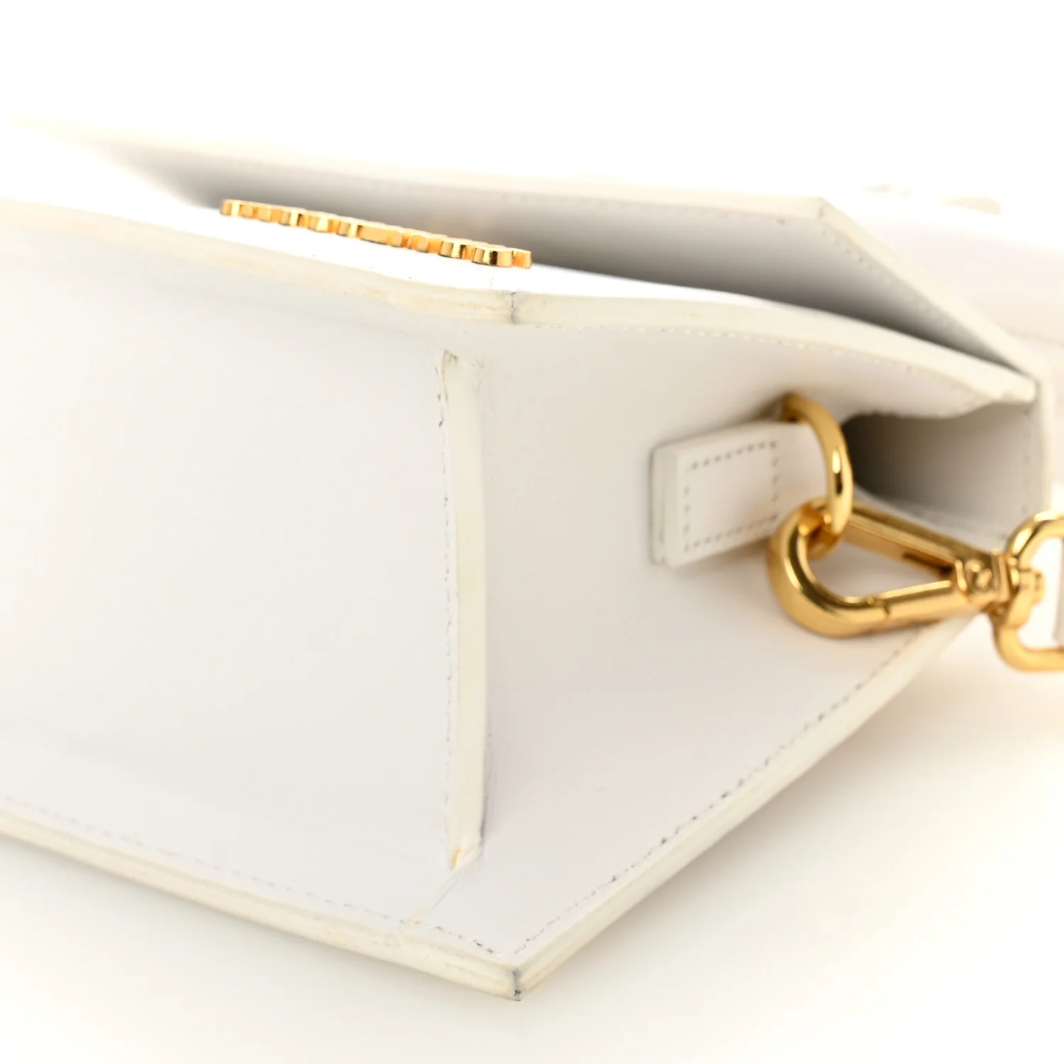 Smooth Calfskin Le Chiquito Moyen White - Image 8