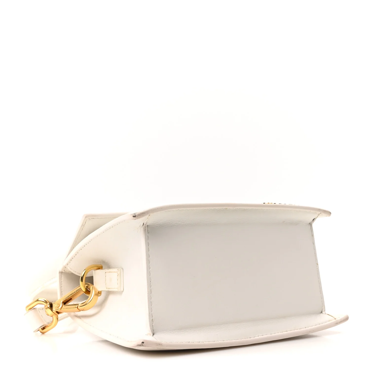 Smooth Calfskin Le Chiquito Moyen White - Image 4