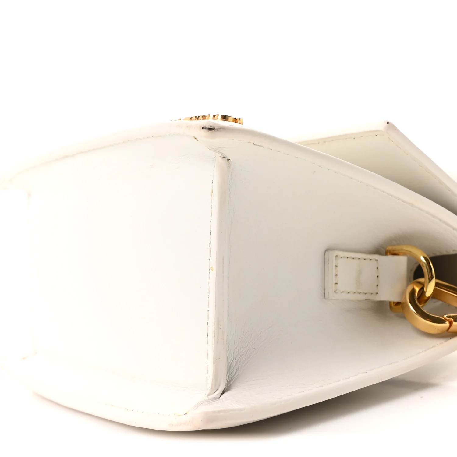 Smooth Calfskin Le Chiquito Moyen White - Image 9