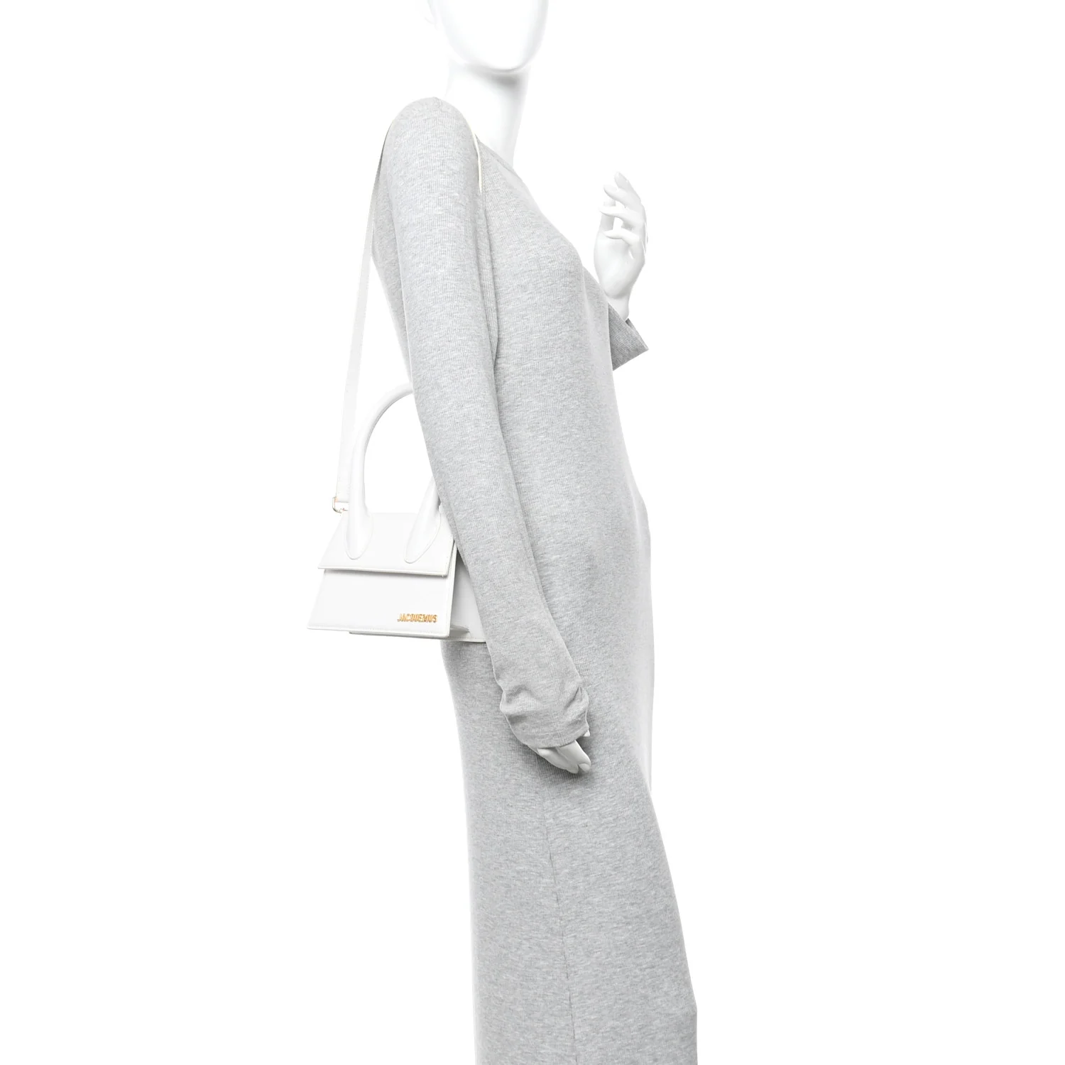 Smooth Calfskin Le Chiquito Moyen White - Image 2