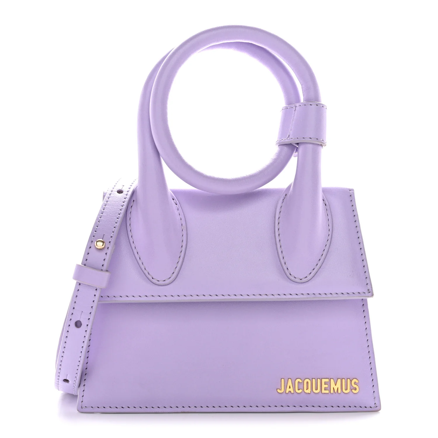Smooth Calfskin Le Chiquito Noeud Lilac