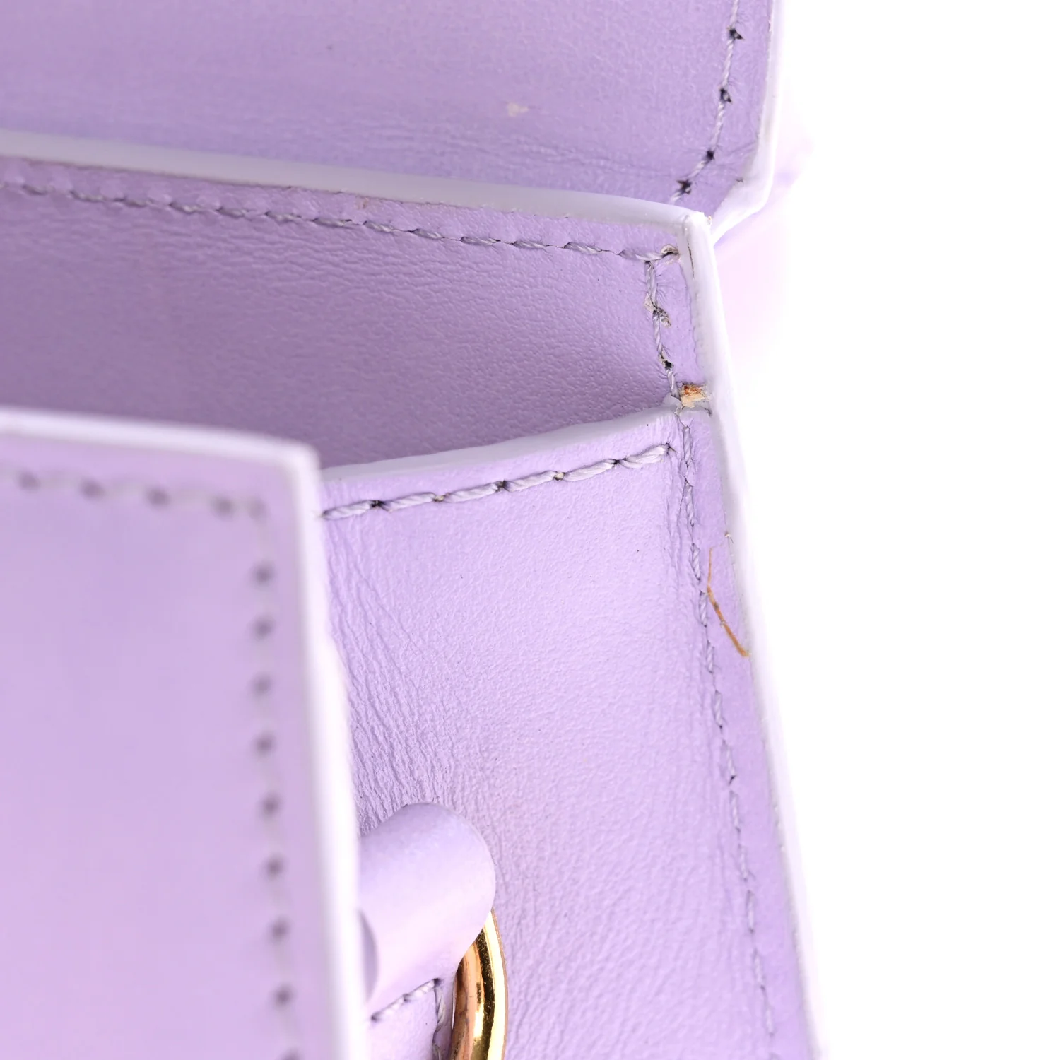 Smooth Calfskin Le Chiquito Noeud Lilac - Image 13