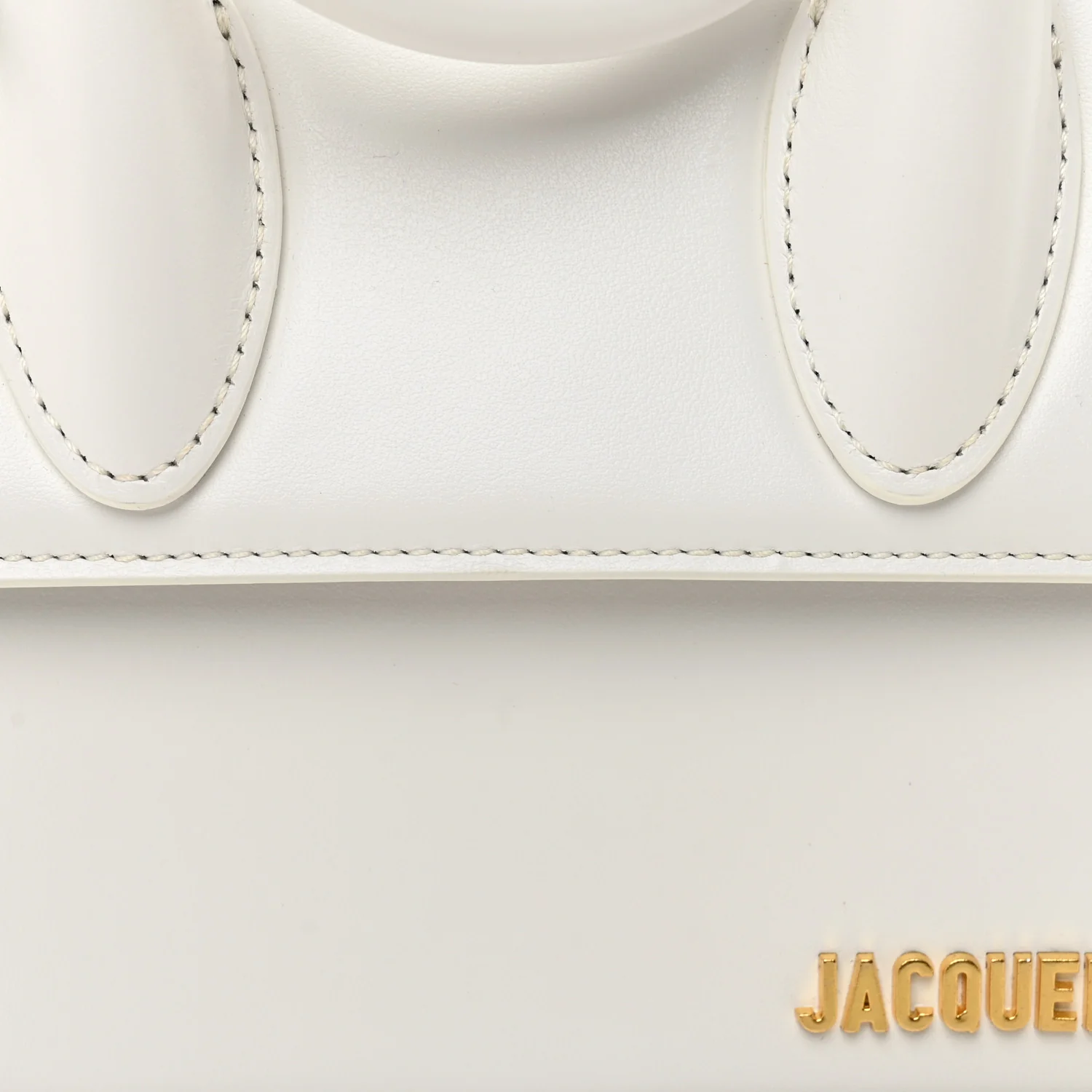 Smooth Calfskin Le Chiquito Noeud White - Image 7
