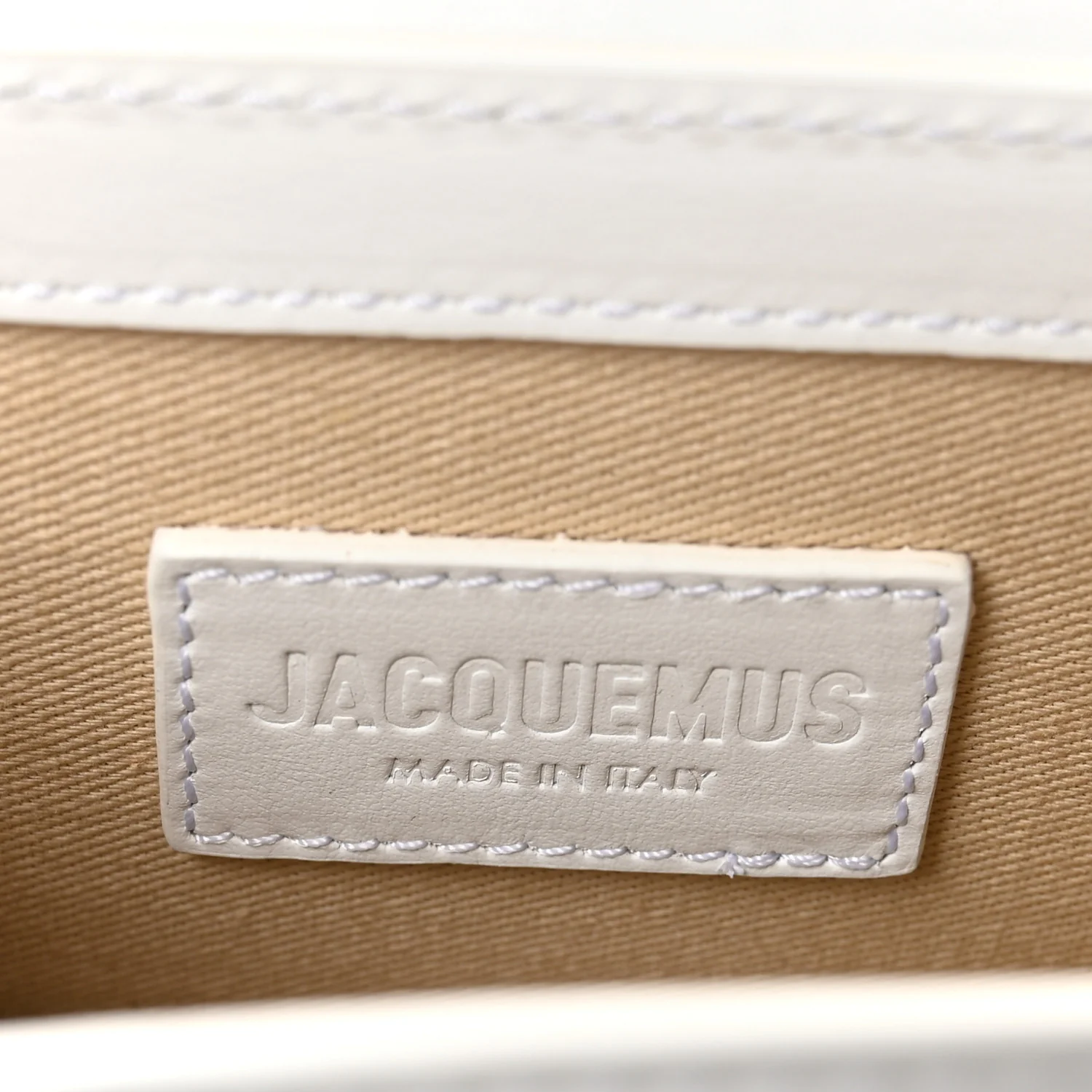 Smooth Calfskin Le Chiquito White - Image 6