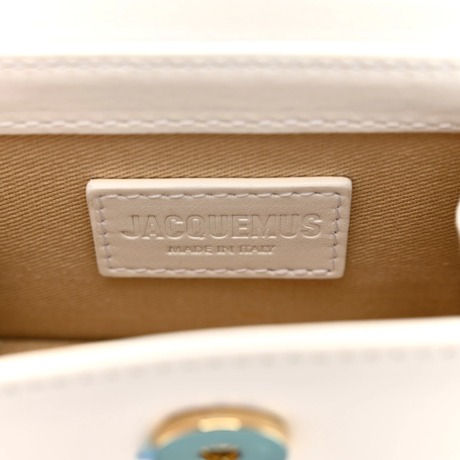 Smooth Calfskin Le Chiquito White - Image 6
