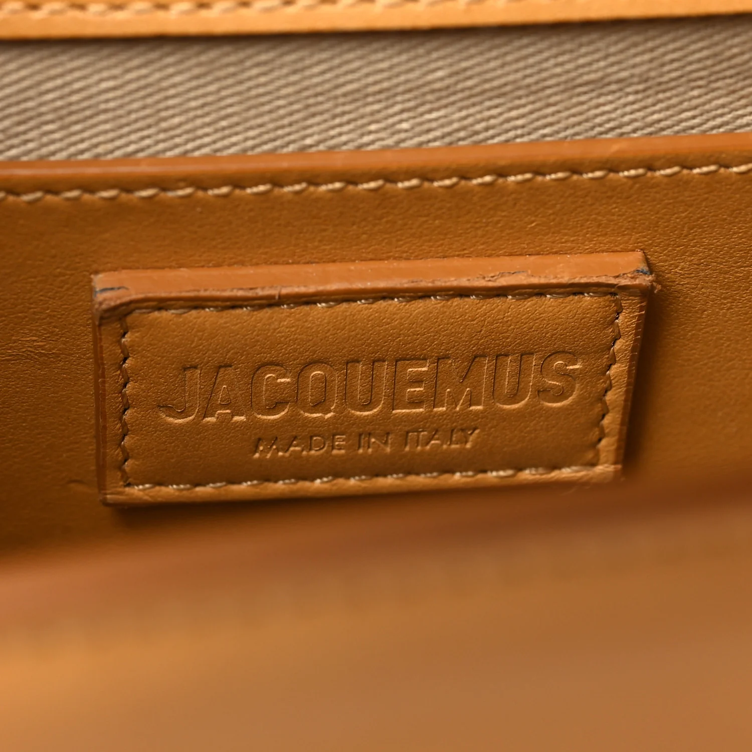 Smooth Calfskin Le Grand Bambino Camel - Image 6