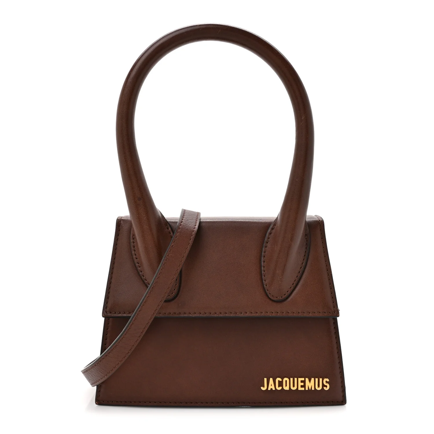 Smooth Calfskin Le Grand Chiquito Dark Brown