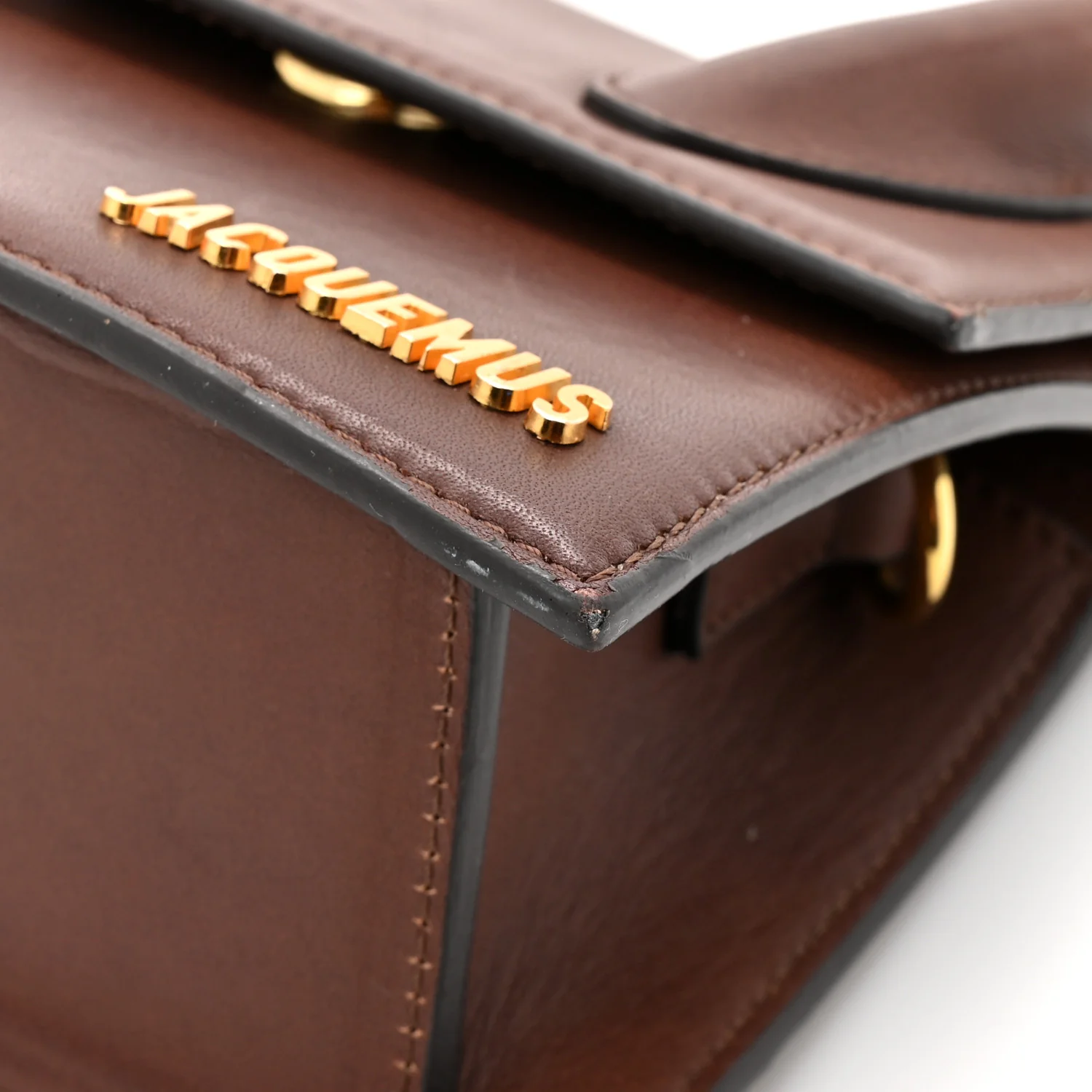 Smooth Calfskin Le Grand Chiquito Dark Brown - Image 12
