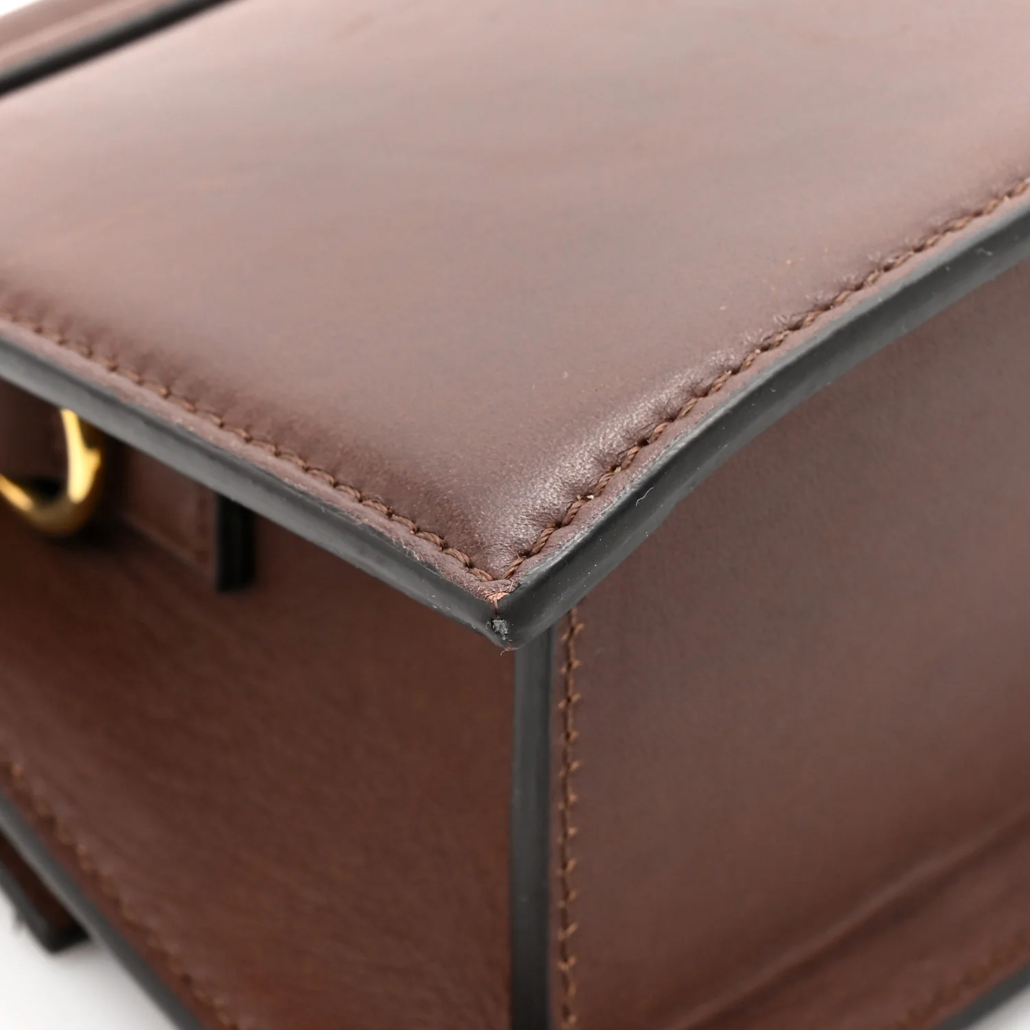Smooth Calfskin Le Grand Chiquito Dark Brown - Image 13