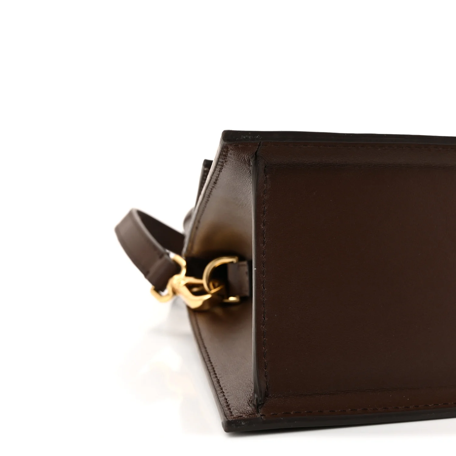 Smooth Calfskin Le Grand Chiquito Dark Brown - Image 8