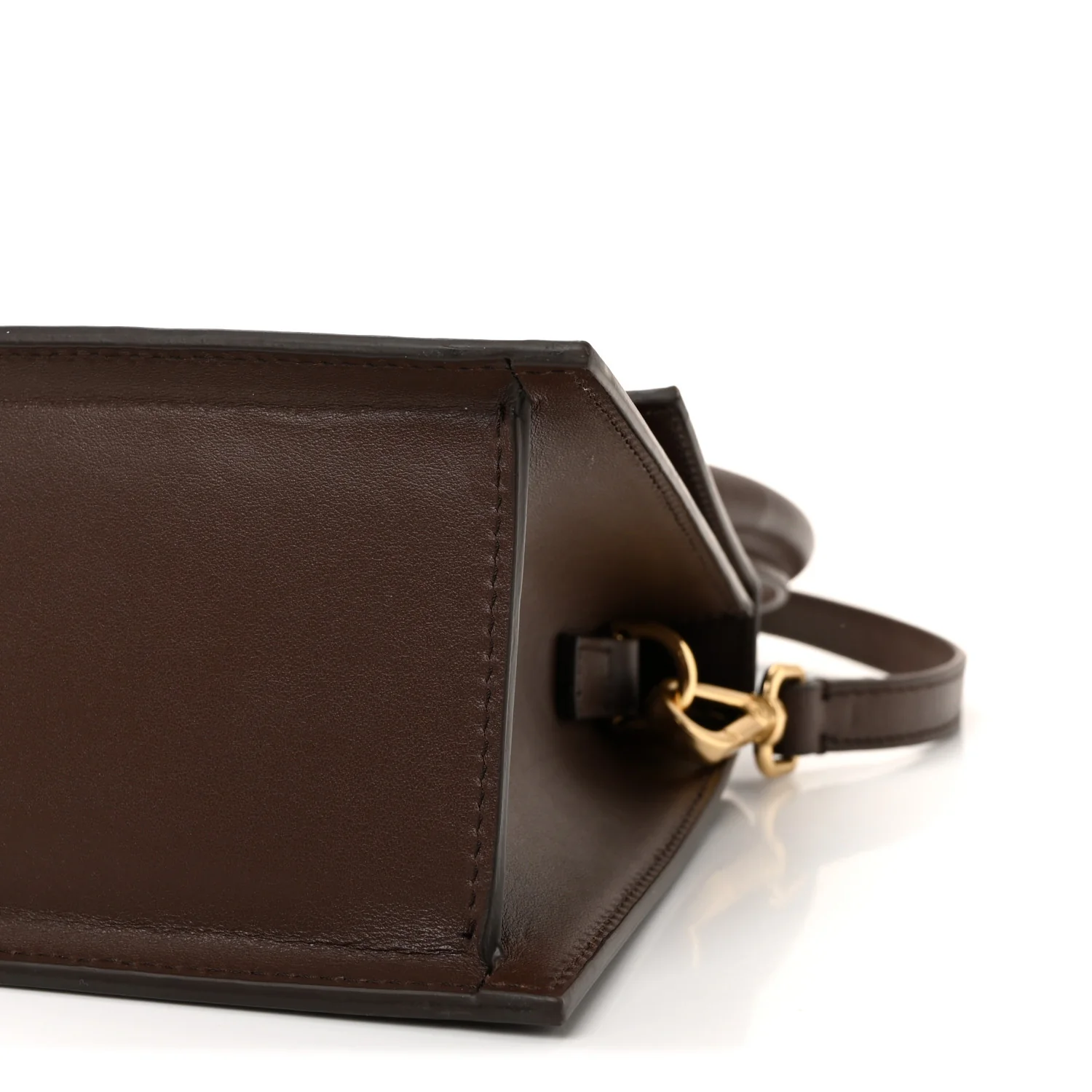 Smooth Calfskin Le Grand Chiquito Dark Brown - Image 9