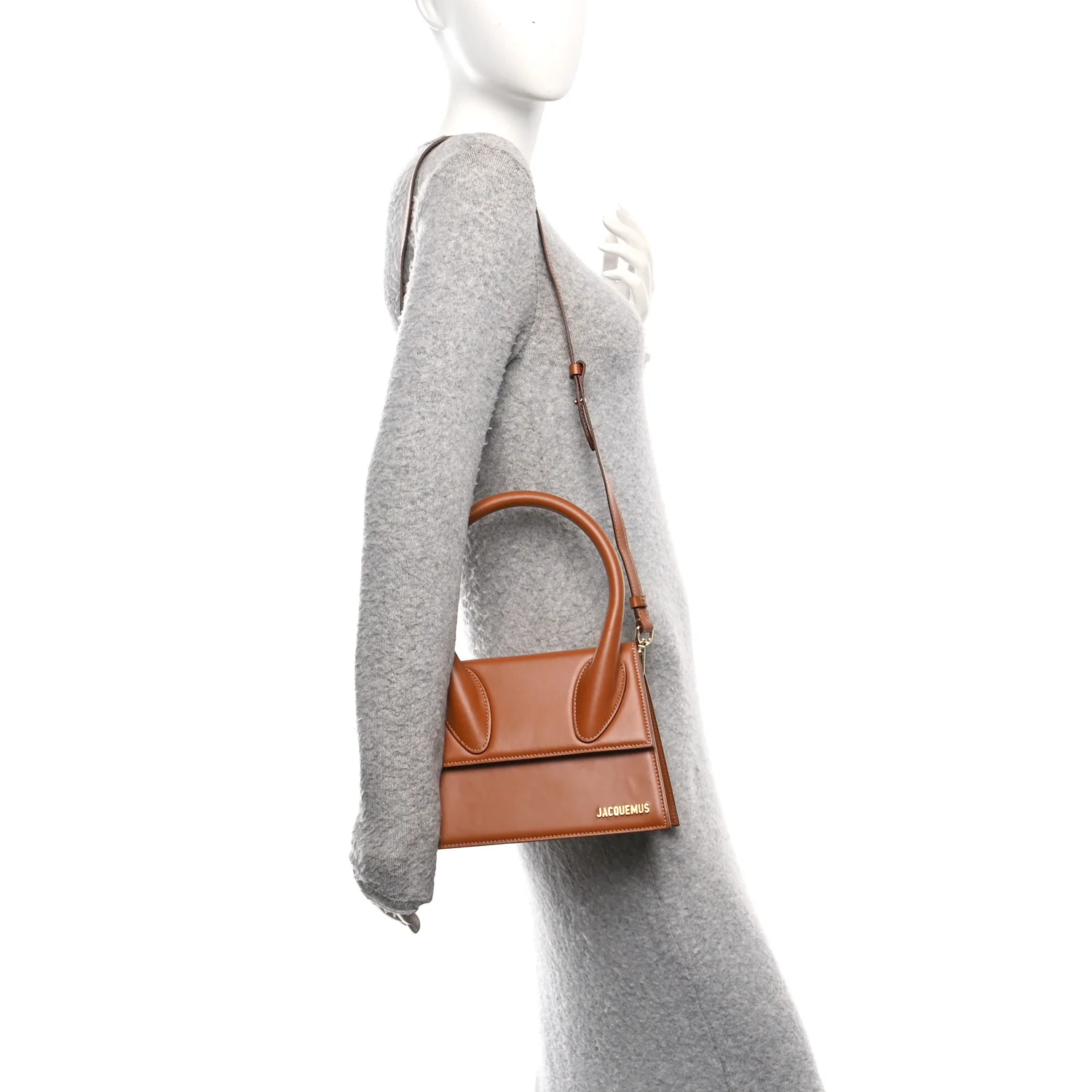 Smooth Calfskin Le Grand Chiquito Light Brown - Image 2