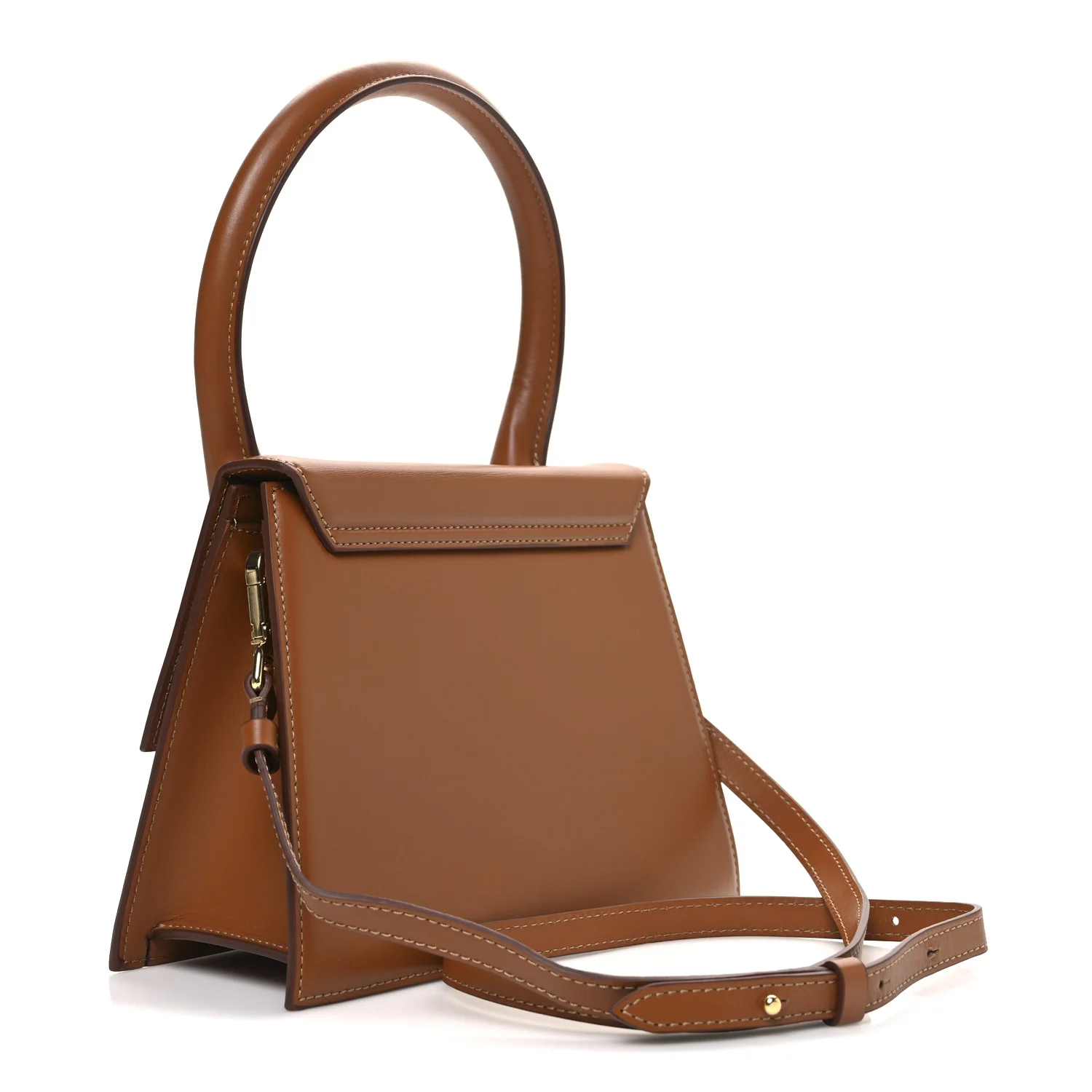 Smooth Calfskin Le Grand Chiquito Light Brown - Image 3