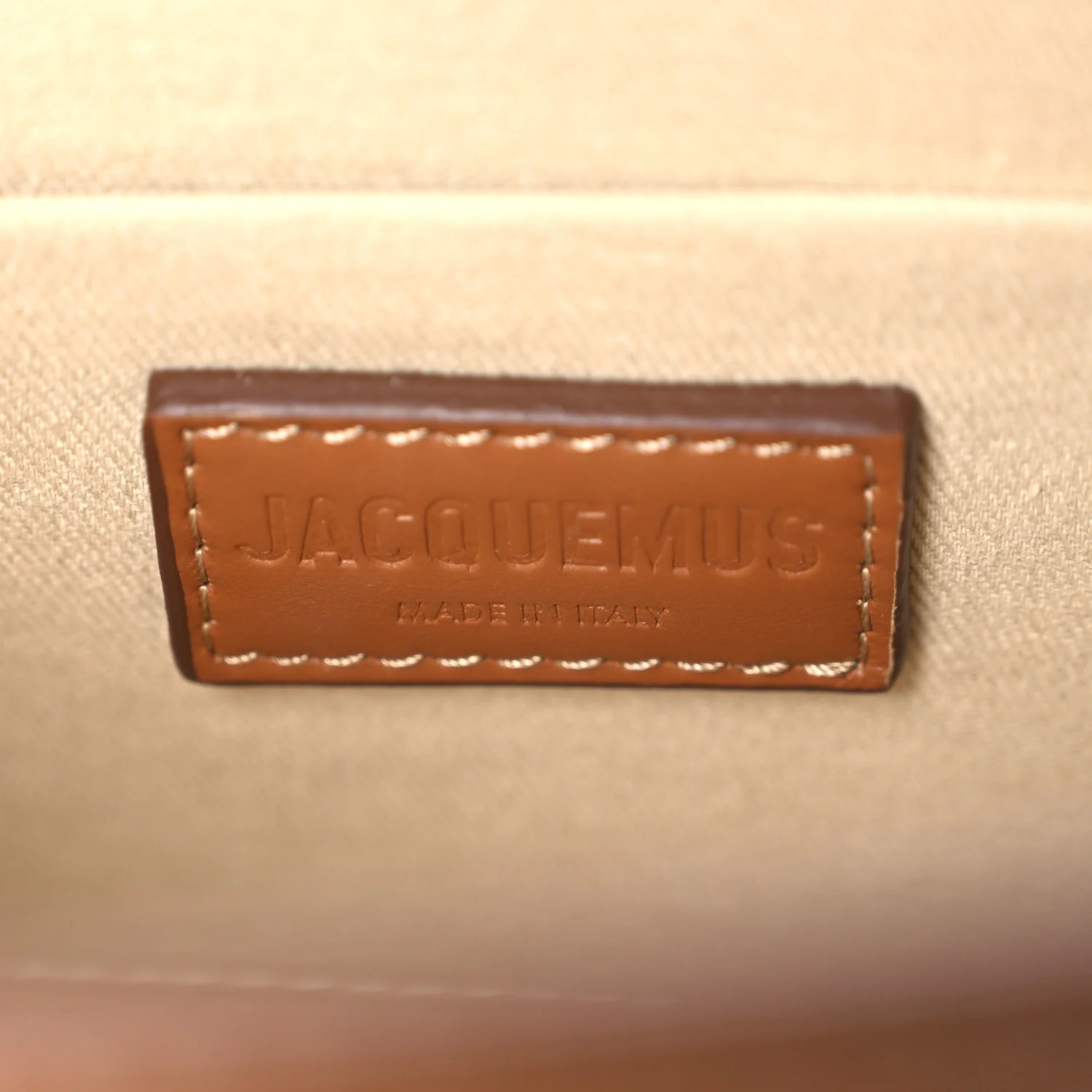Smooth Calfskin Le Grand Chiquito Light Brown - Image 6
