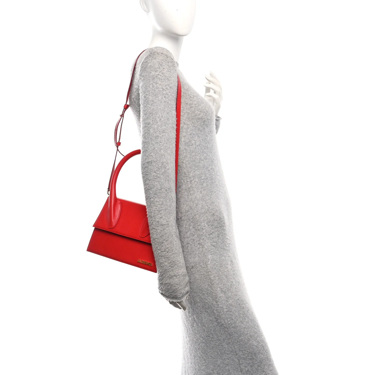 Smooth Calfskin Le Grand Chiquito Red - Image 2