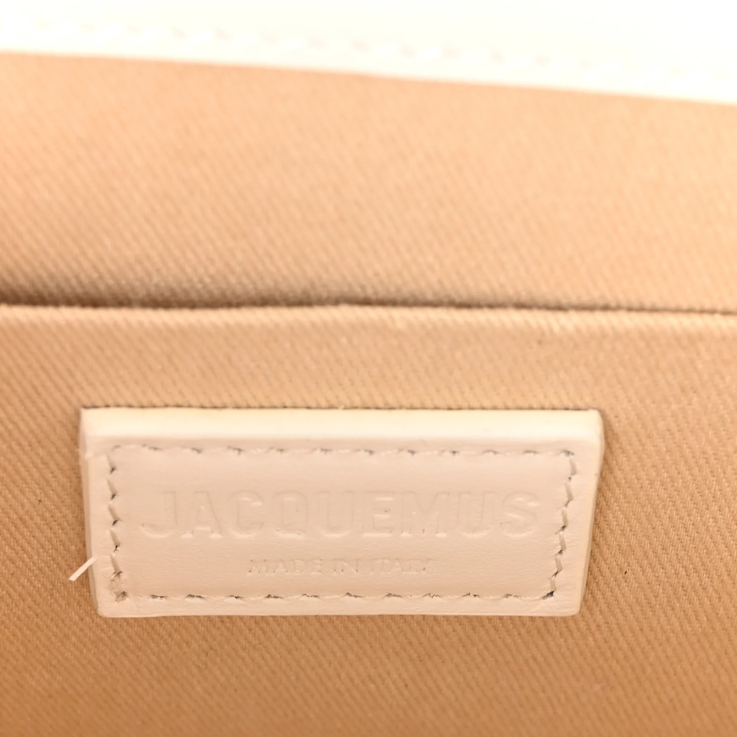 Smooth Calfskin Le Grand Chiquito White - Image 10