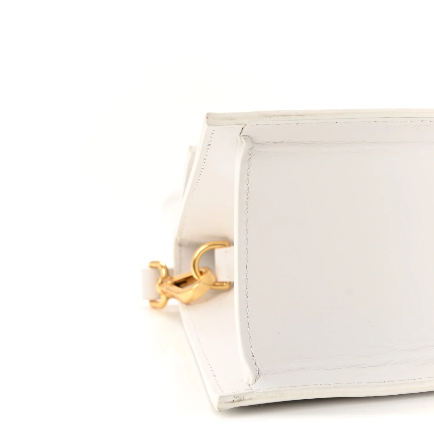 Smooth Calfskin Le Grand Chiquito White - Image 14