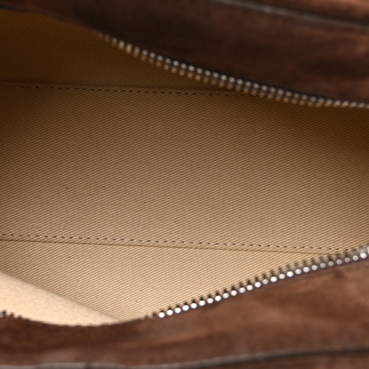 Suede Crocodile Embossed Le Petit Turismo Dark Brown - Image 5