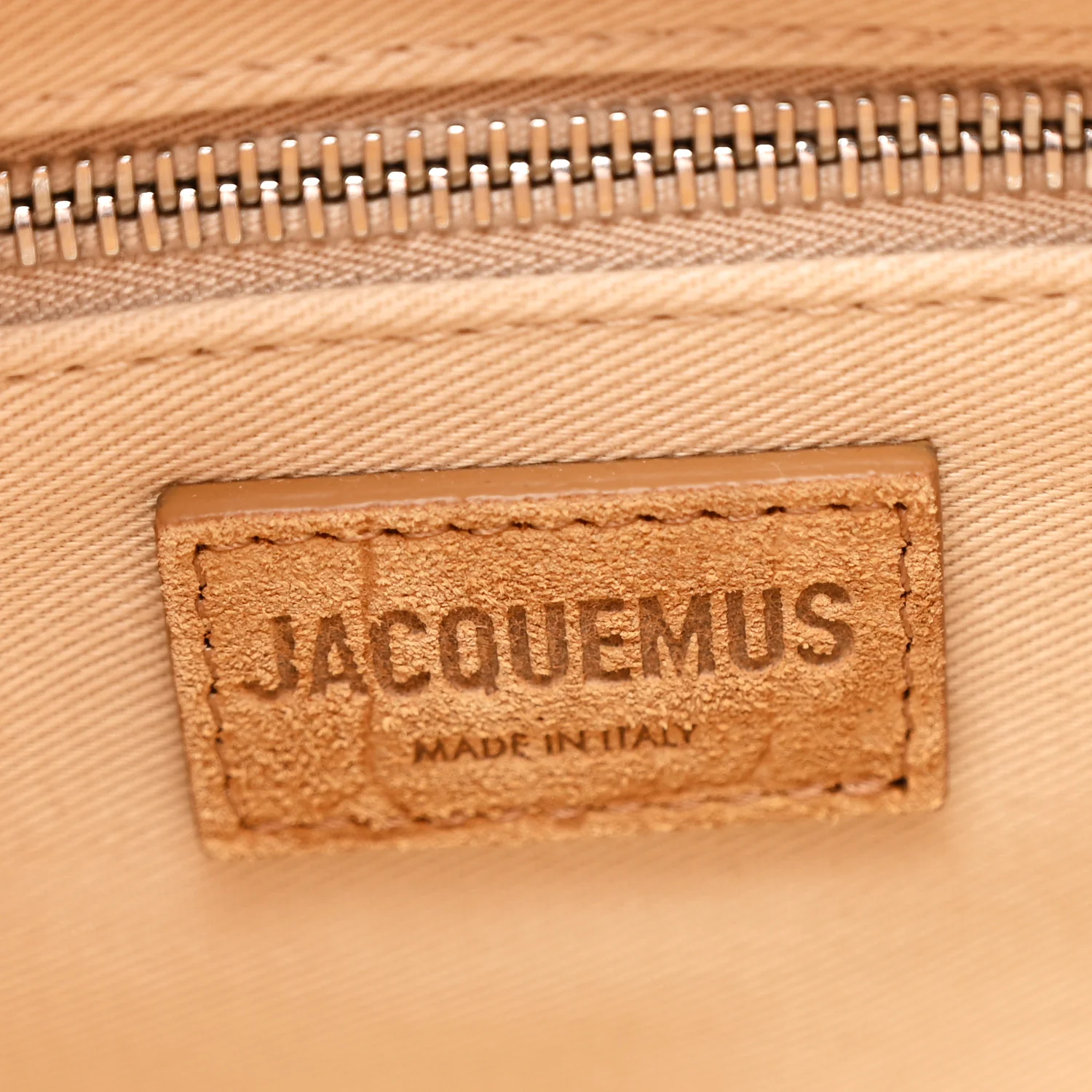Suede Crocodile Embossed Le Turismo Bowling Bag Camel - Image 6