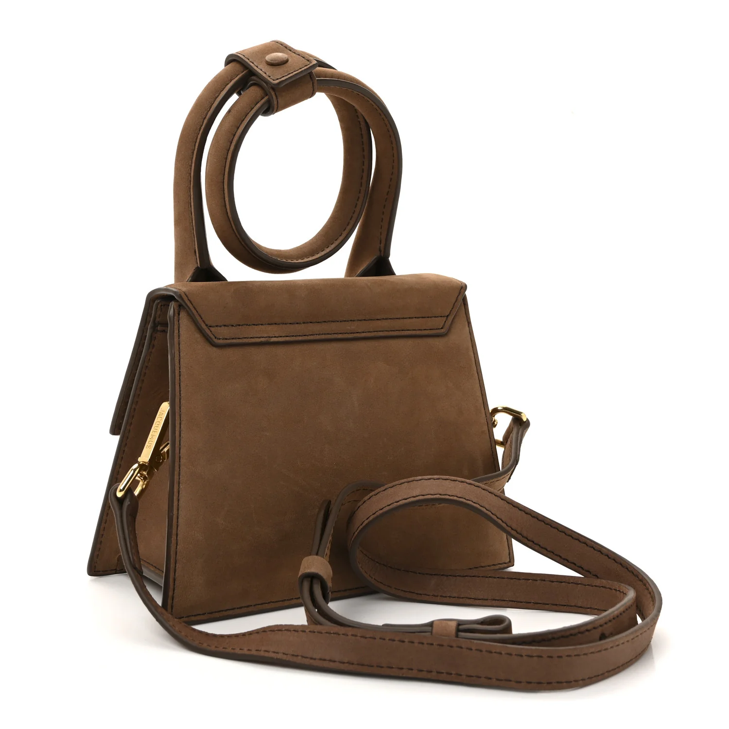 Suede Le Chiquito  Noeud Brown - Image 3