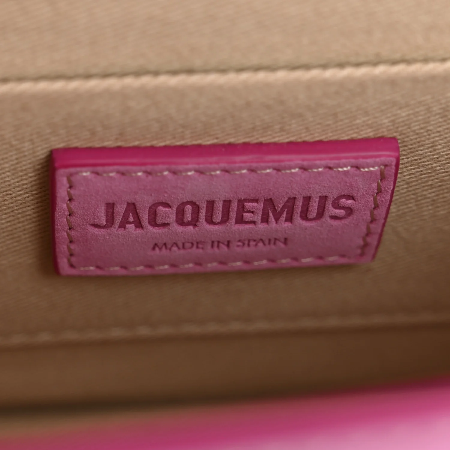 Suede Le Chiquito Noeud Pink - Image 6