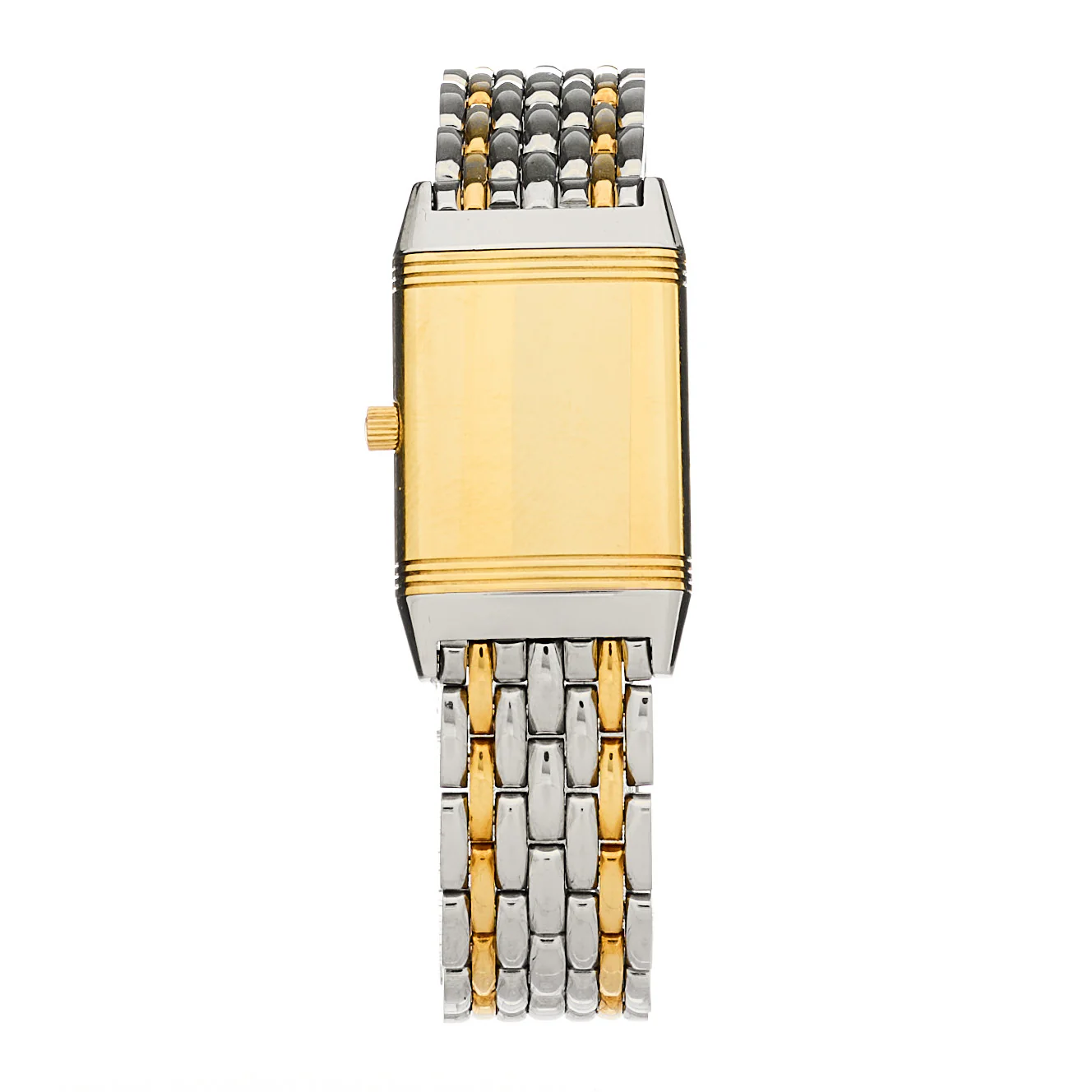 Stainless Steel 18K Yellow Gold 20mm Reverso Lady Manual Winding Watch White 260.5.86 - Image 2