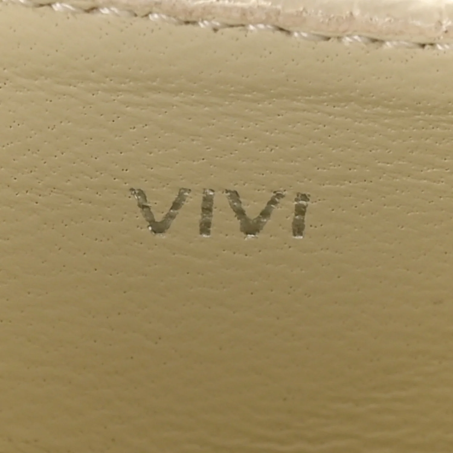 Calfskin Lizard Embossed Vivi 65 Mule Pumps 39.5 Off white - Image 8