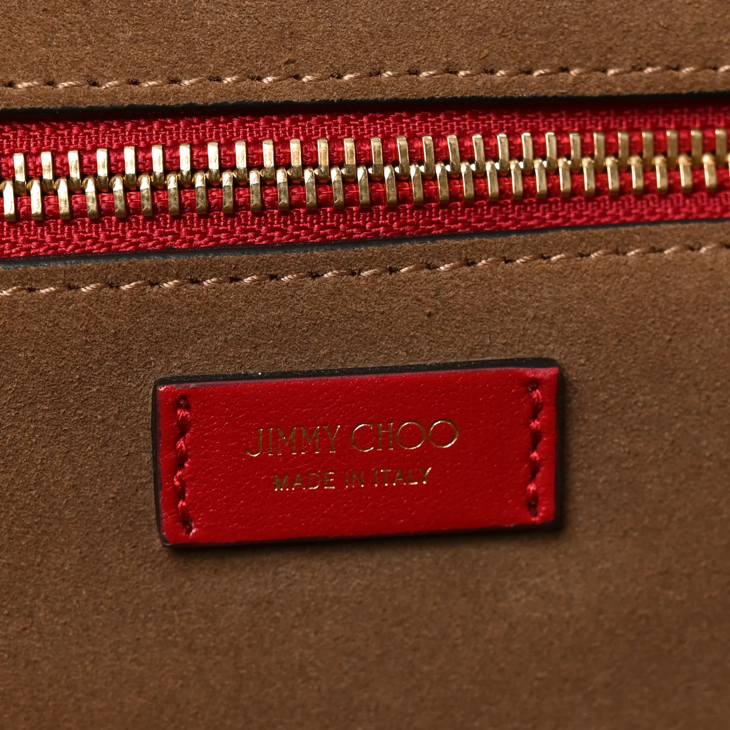 Calfskin Medium Diamond Tote Red - Image 6