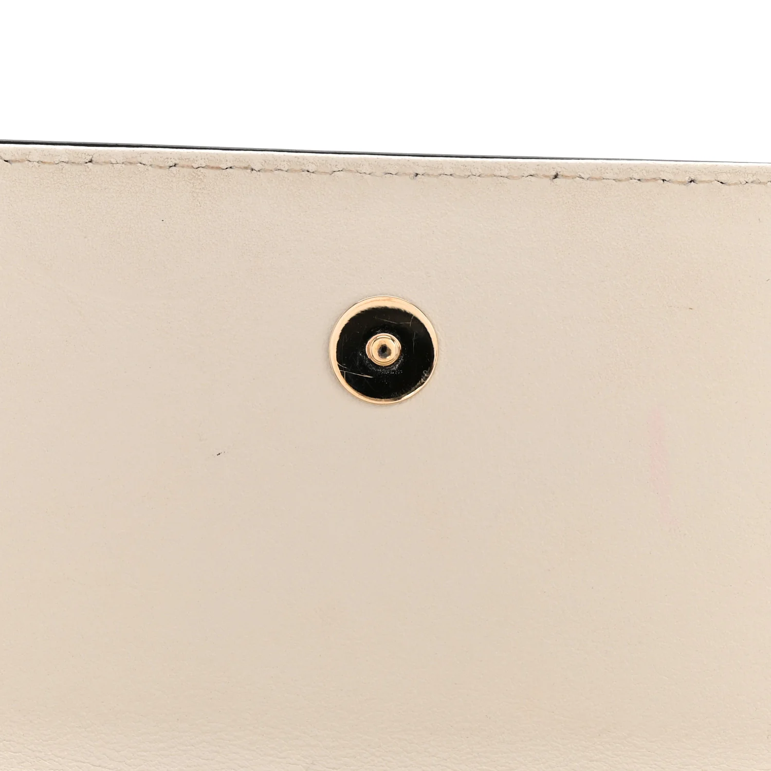 Calfskin Mini Avenue Shoulder Bag White - Image 10