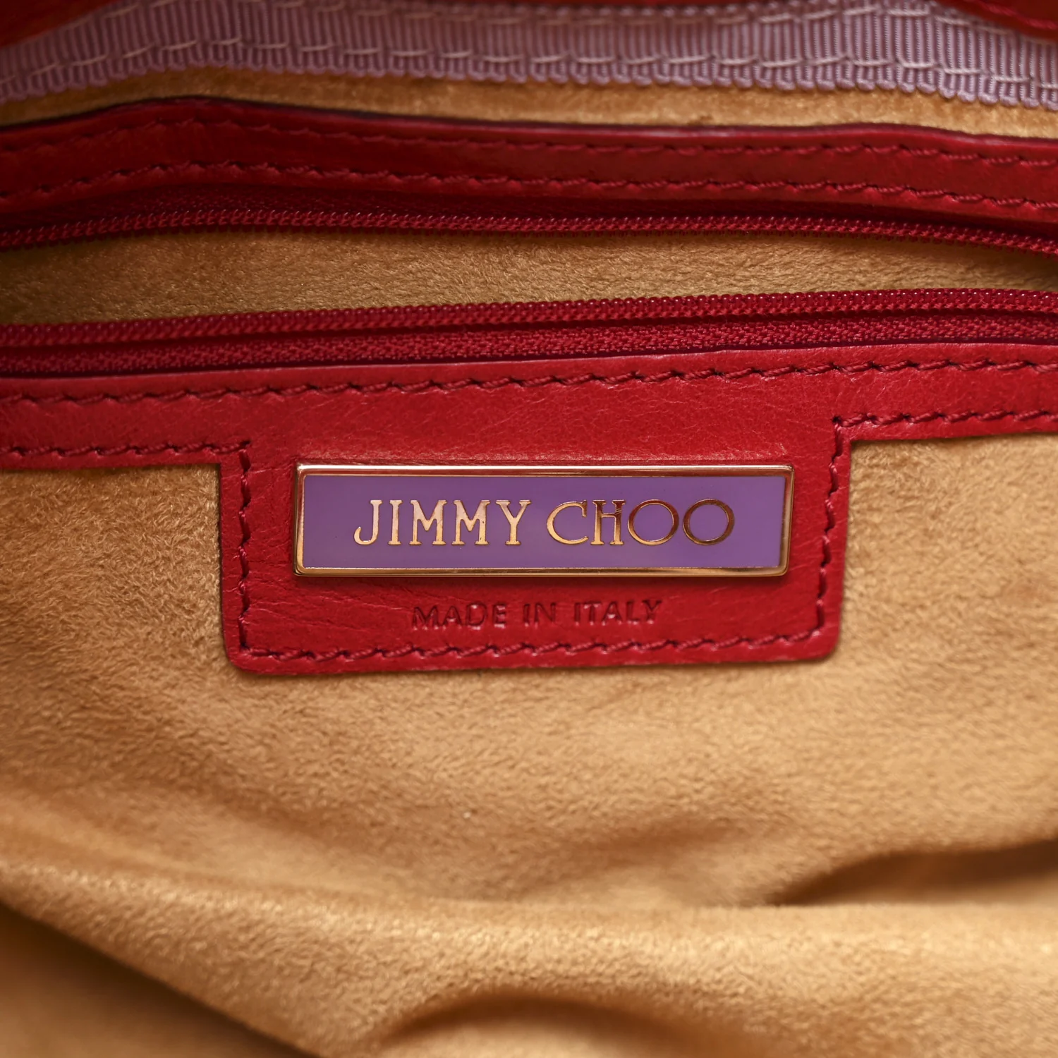 Calfskin Ramona Tote Red - Image 6