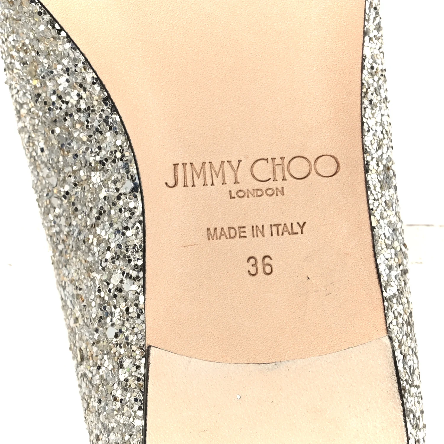 Galaxy Glitter Mesh Love Flats 36 Silver Sparks - Image 8