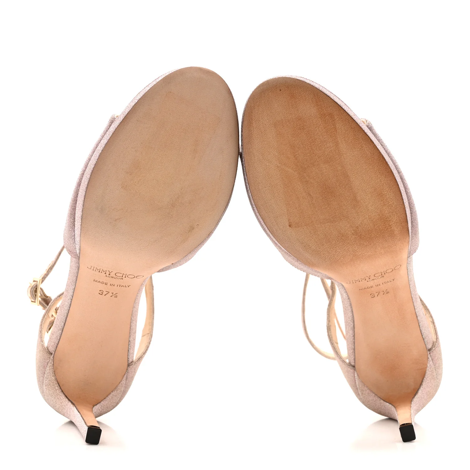 Glitter Lang Sandals 37.5 Ballet Pink - Image 11
