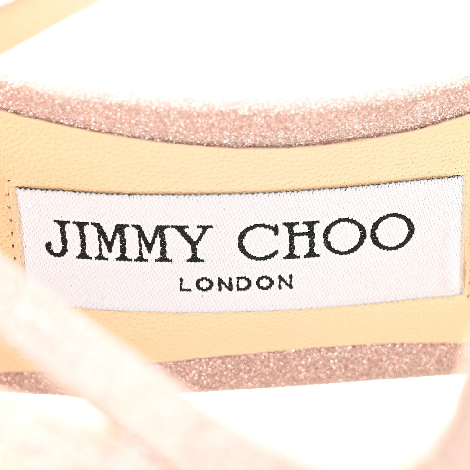 Glitter Lang Sandals 37.5 Ballet Pink - Image 13