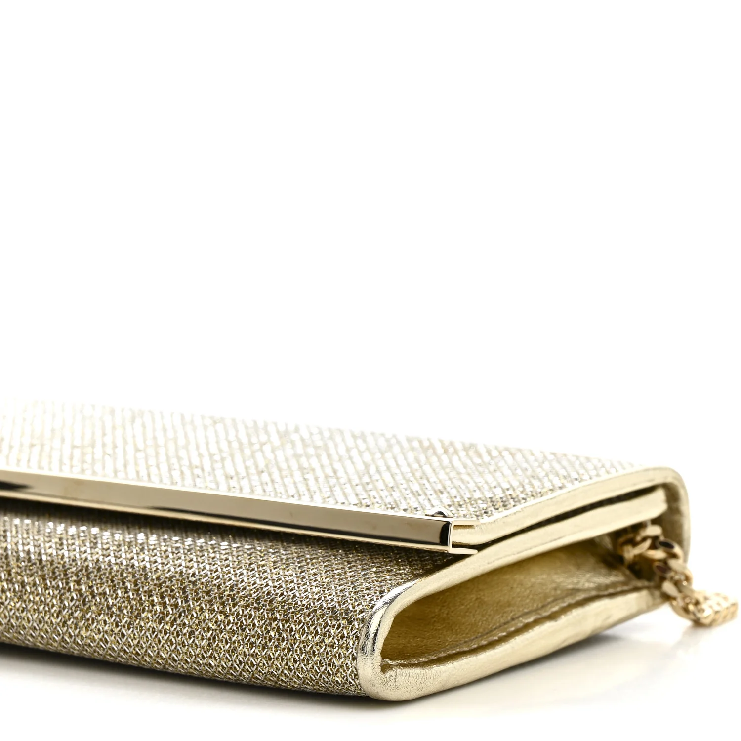 Glitter Milla Wallet on Chain Gold - Image 10