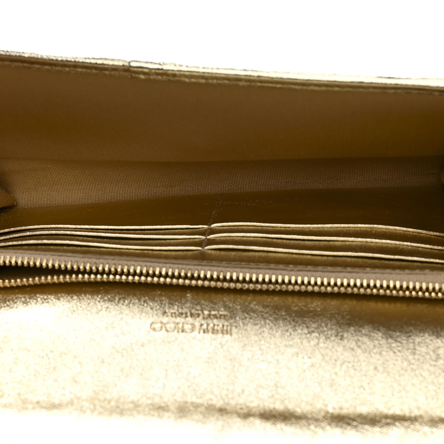 Glitter Milla Wallet on Chain Gold - Image 5