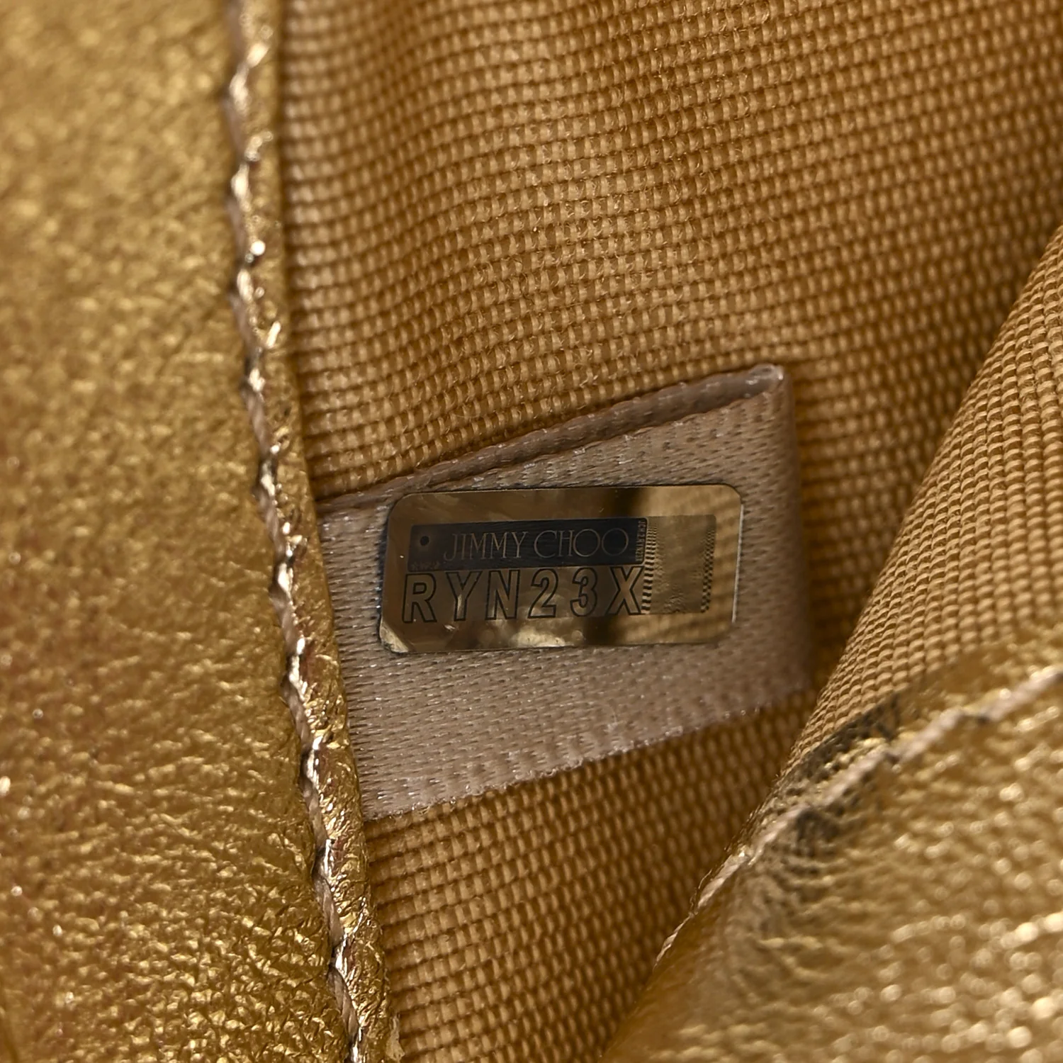 Glitter Milla Wallet on Chain Gold - Image 7