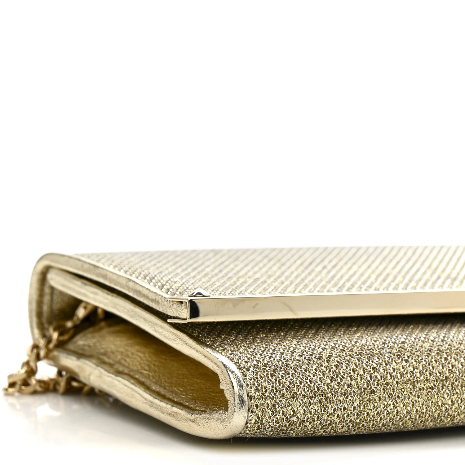 Glitter Milla Wallet on Chain Gold - Image 9