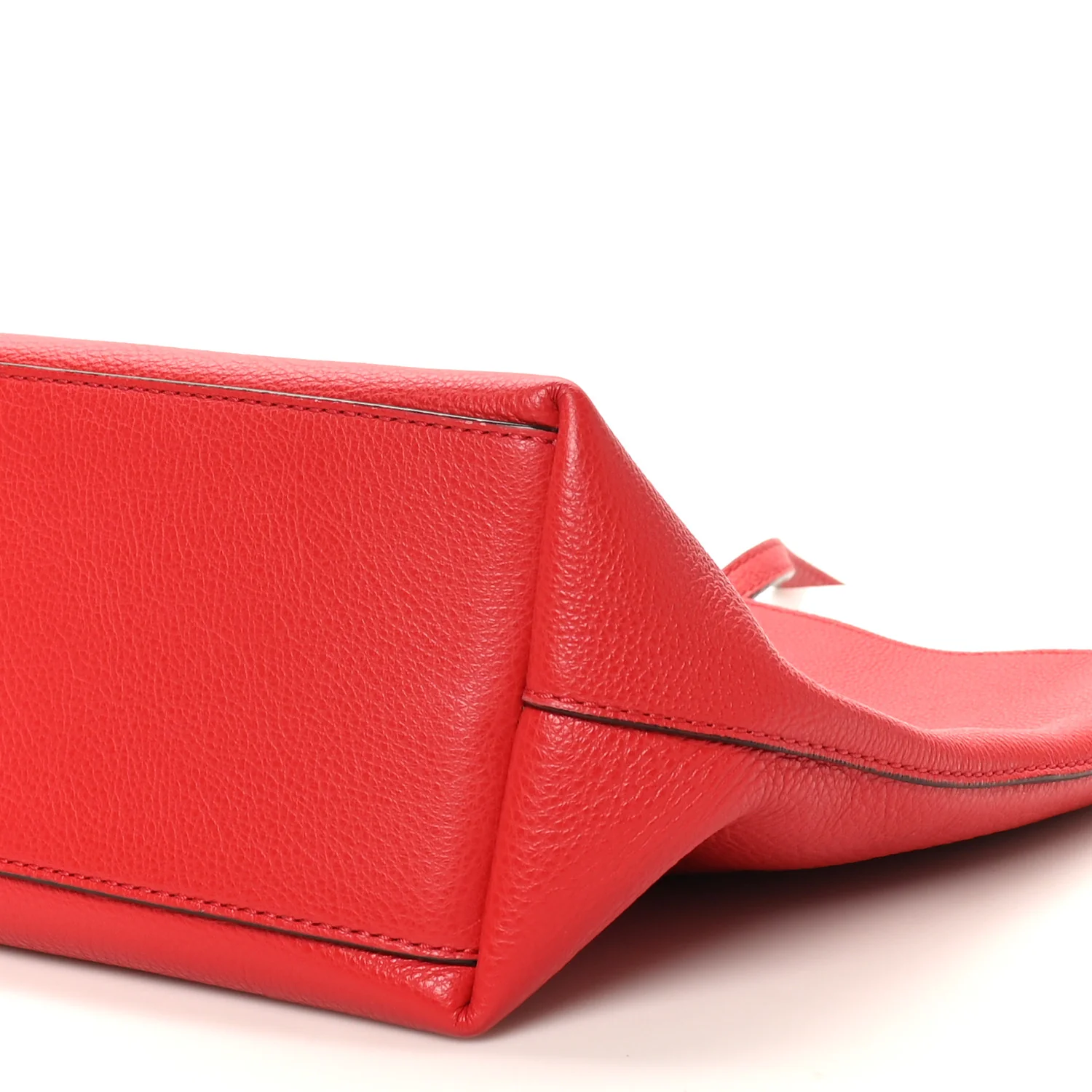 Grainy Calfskin Nine2Five East West Tote Red - Image 11