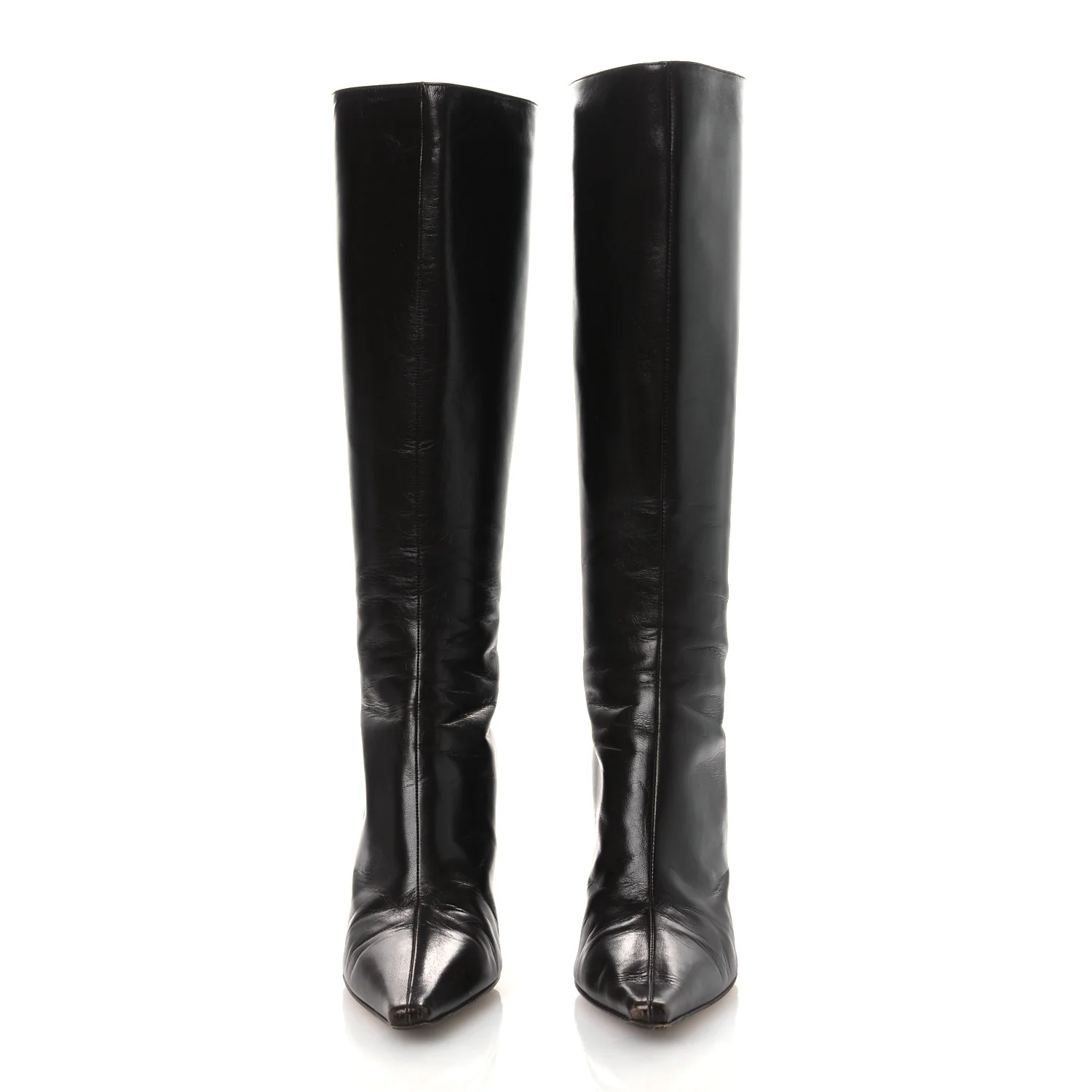 Kid Zip 85 Knee Boots 39 Coffee - Image 3