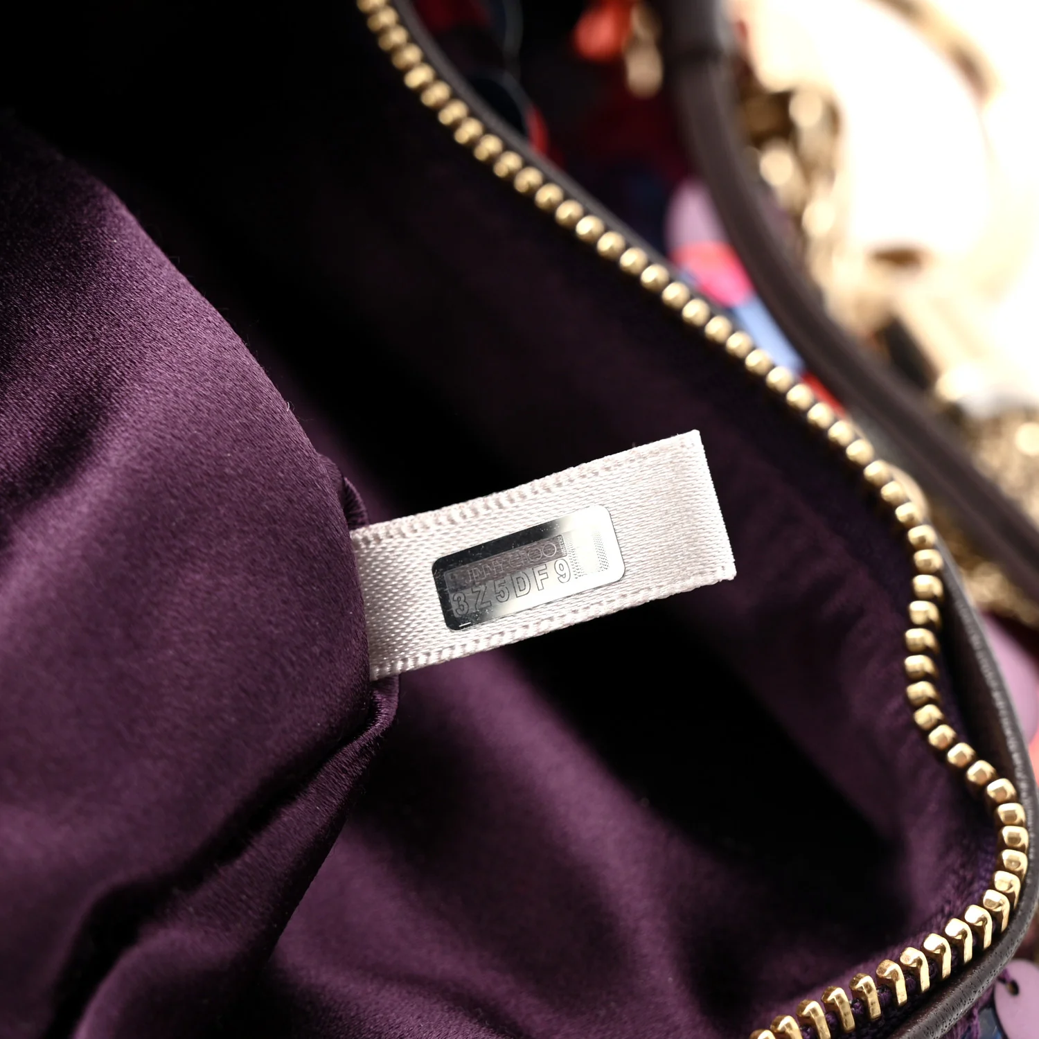 Maxi Sequin Embroidery Callie Bag Raspberry Mix - Image 8